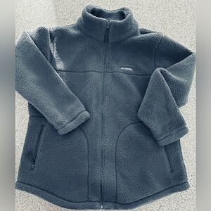 Columbia West Bend full zip womens fuzzy fleece jacket XXL